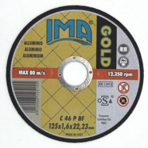 disco perteneciente a la categoría de discos abrasivos corte aluminio